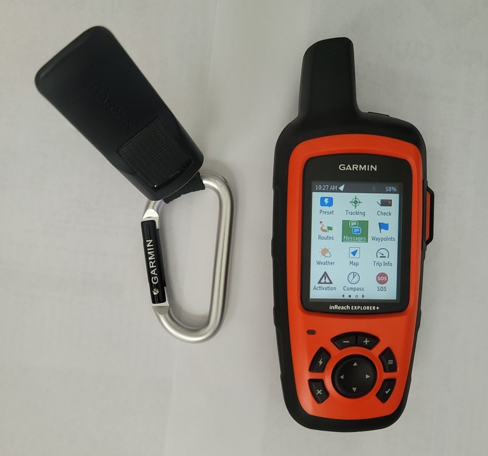 “FOR REPAIR” – Garmin inReach Explorer+ Plus GPS Handheld Satellite Communicator