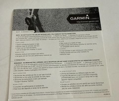 Vintage Lot Of 3 Garmin Manual Spanish Version, English Version And 1 Get Conn
