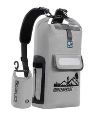 Grey Dry Bag Backpack 20L – Grey