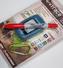 New Sealed Celestron Retrace Deluxe Handheld GPS Navigator Clip On