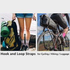 Organize Home and Outdoor Gear with Adjustable Nylon Cable Straps and Buckles