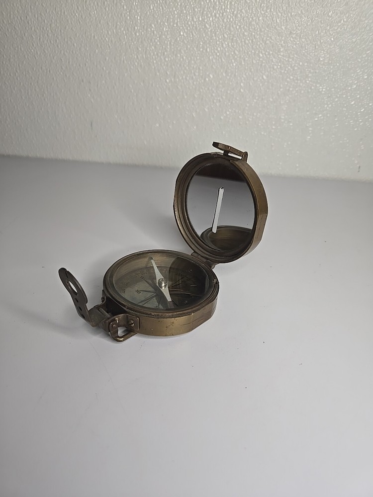 Engineer Directional ‘Lensatic Compass’ Vintage/Brass