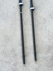 Set of Retrospec Flicklock Trekking poles 110-135CM .. 5V
