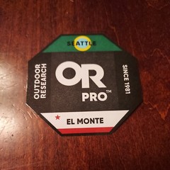 Outdoor Research Pro El Monte authentic sticker NEW shot show 2023