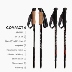 Trekking Poles – 6.0 Oz Ultralight, Backpacking, Thru Hiking Poles, Adjustable,