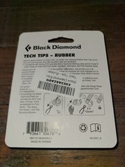 New & Sealed! Tech Tips – Rubber – Black Diamond Pair N/A, No Color