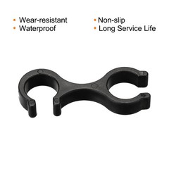 6Pcs Trekking Pole Clips Walking Stick Accessories Double Rod Buckle Connector