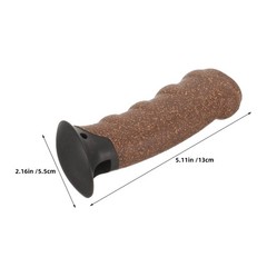 6Pcs Reusable Cork Handles for Ski Pole Replacement Ergonomic Grip for Hiking