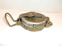 Vintage Lensatic Directional Compass Liquid Filled Engineers Compass Japan