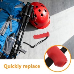 Quick Replaceable Cane Handle Grip with Wrist Strap for Hiking Trekking Poles