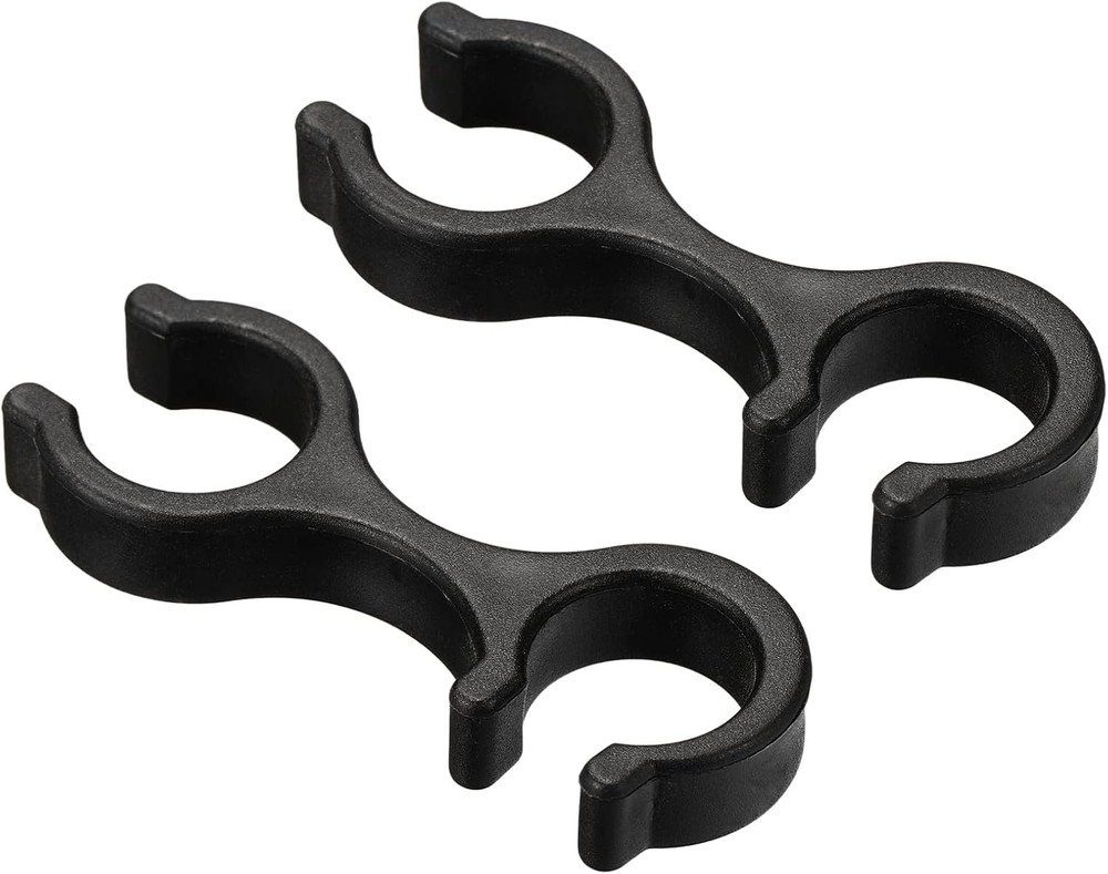 Trekking Pole Clips, 2Pcs Walking Stick Accessories Double Rod Buckle Connector