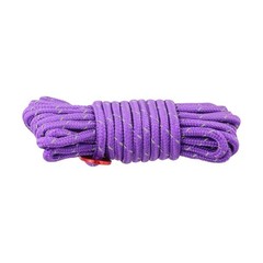 Portable 4mm by 4m Camping Rope with Reflective Features and Adjustable Length