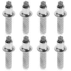 8 Pcs Hiking Crutch Accessories Trekking Pole Tip Protectors Man