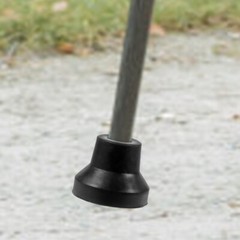 4PCS Anti-skid Crutch Foot Pad Rubber Cane Tips Cane Tip Cane Tips for Crutch