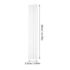 Ruler Measuring Tool Multi-function Rectangular Drawing Straight