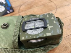 Se CC4580 Military Lensatic Sighting Survival Emergency Compass
