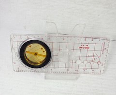 Olcom Fs-14 Orienteering Compass Made In Japan