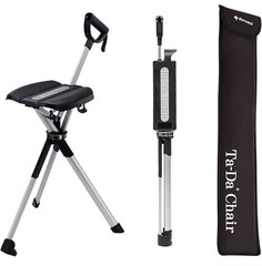 Ta-Da Chair Trekking Hiking Folding Walking Stick w/Seat 34.2” OPENBOX MSRP $180