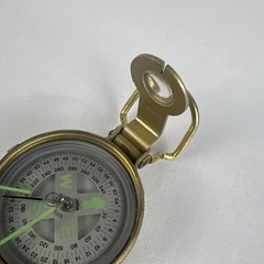 Vintage “Kiffe” Military Style Lensatic Compass Japan Liquid Filled Rare
