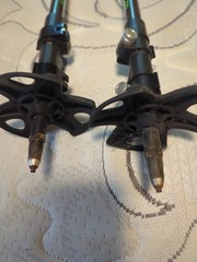Hiker Hunger Carbon Fiber Trekking Poles Collapsible Walking Sticks Pre-Owned