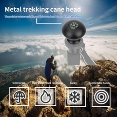 Trekking Poles Knob Handle Grip, Outdoor Universal Monopod Walking Stick Knob,