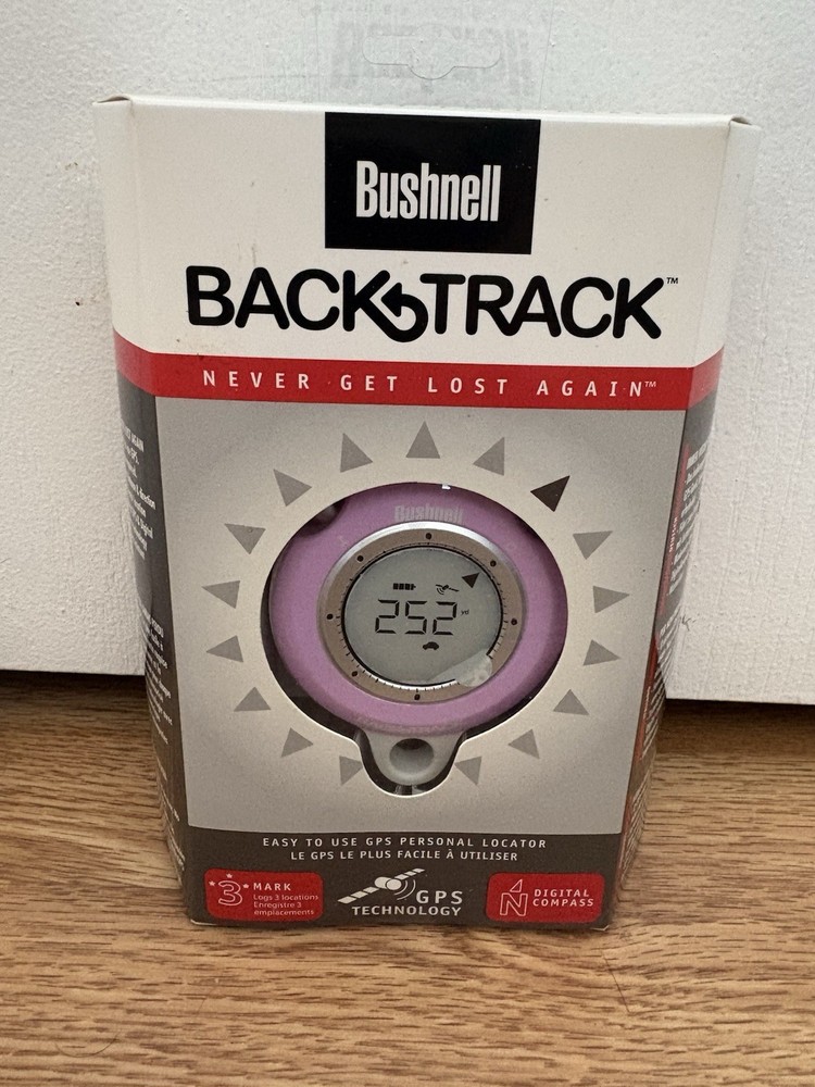 Bushnell Back Track GPS Personal Location Device 360062 “New Old Stock”