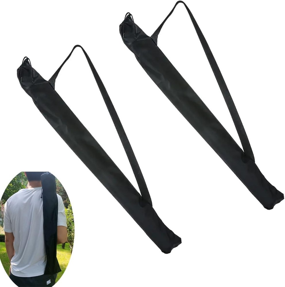 2 Pack Trekking Poles Carry Bag 28” Ultralight Hiking Poles Carrying Bag with