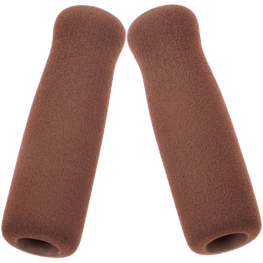 2 Pcs Walking Stick Hand Grips Crutch for Elderly Crutches Cane Handle Wrap