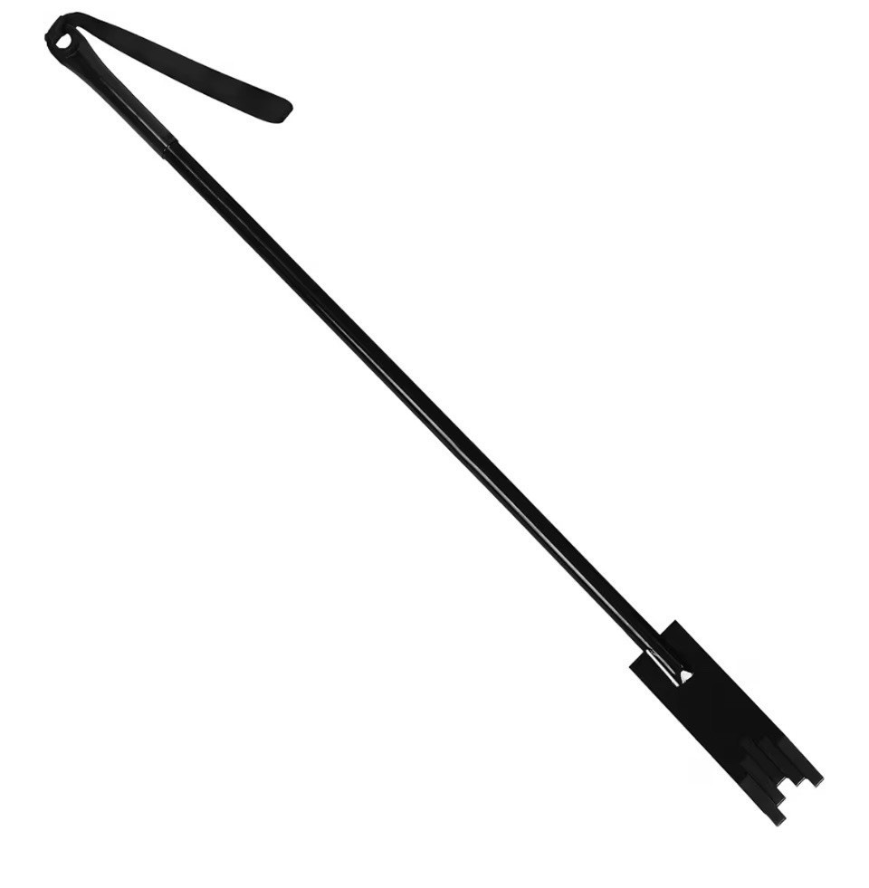 51.2 Inch Multi-Faceted Ice Chisel with PVC Handle Head Ice Picks for Fishing
