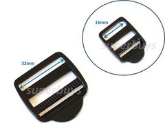 16mm Plastic Ladder Lock – For Webbing Strap Buckle Clip Bag Backpack Fastener