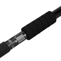 Outdoor Aluminium Alloy 4-Sections Suspension Trekking Pole For Climbing JJZZ