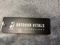 NEW Outdoor Vitals Dry Bag 20L~Black~Travel Hiking Pack Sack