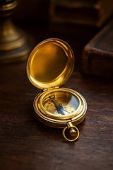 Vintage Brass Working Compass, 2 Inch Fathers Day, Anniversary Gift item