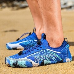 Quick Dry Drainage Hiking Shoes Unisex Rubber Outsole Multi Directional Tread