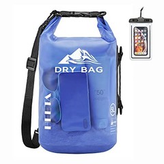 Dry Bag Waterproof for Women Men, 5L/10L/20L//40L Roll Top 30L Bluish Violet