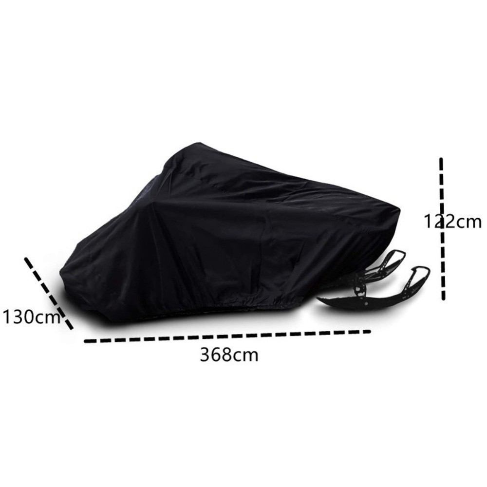 Waterproof Outdoor Snowmobile Cover Double Layer PVC Coating Dustproof