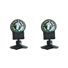 2X Dashboard Dash Mount Navigation Car Boat Truck Suction Black Z9V25043
