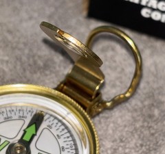 Vintage InspiredTrail Blazer Heritage Lensatic Compass Navigation Tool set of 2
