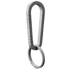 Keychain Carabiner Lightweight Alloy for Outdoor Backpack Hanging Buckle