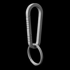 Keychain Carabiner Lightweight Alloy for Outdoor Backpack Hanging Buckle