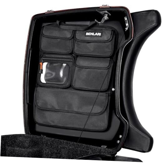 Tour Pack Lid Organizer Motorcycle Universal Storage Liner Bag Clear Pocket