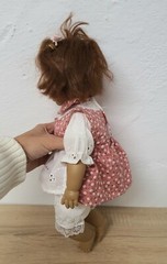 Artist doll vinyl doll Simba 38 cm collector rarity Vintage