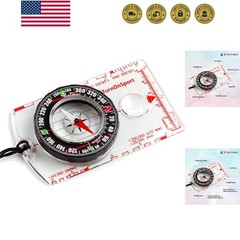 Orienteering Compass – Advanced Scout Compass for Hiking, Camping, and Backpa…
