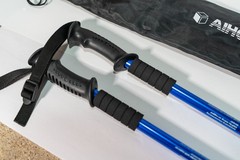 Aihoye Anti-Shock Collapsible Lightweight Trekking Poles 7075 Aluminum