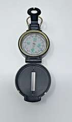 Vintage Engineer Lensatic Military Compass 12BX