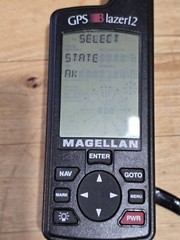 Magellan GPS Blazer 12 Satellite Navigator w/ Manual Outdoors/Hiking Tested EUC