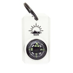 Sun Company MiniComp – Zipperpull Mini Compass with Split Ring