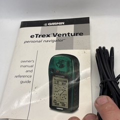 VINTAGE 2000s Garmin Etrex Venture GPS Receiver In Original Packaging TESTED WOR