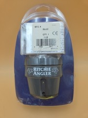 Navigation RA-91 Angler Compass – Bracket Mount, Gray with Blue Dial, 2-3/4″
