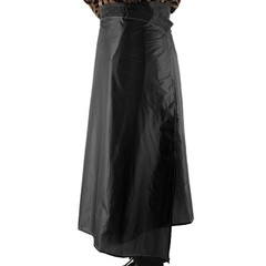 Outdoor Rainproof Rain Skirt Portable Foldable Hiking Skirt Silicone Coat NNMK